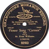 Gramophone Monarch Record 02103